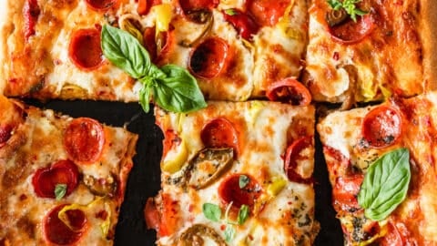 Sicilian-Style Pizza + a High-Altitude Version