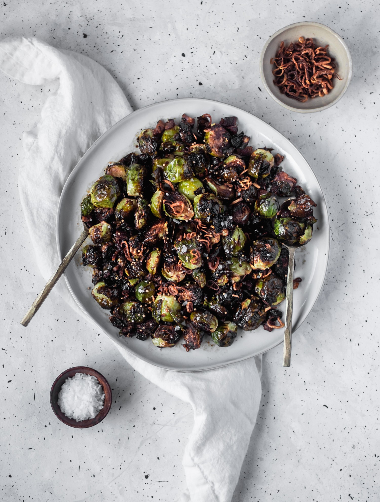 The best crispy brussels sprouts ever!