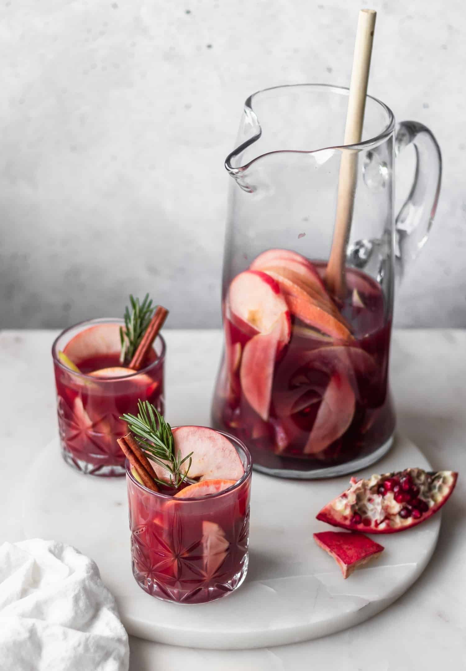 Winter Sangria Cocktail Recipe for a Crowd