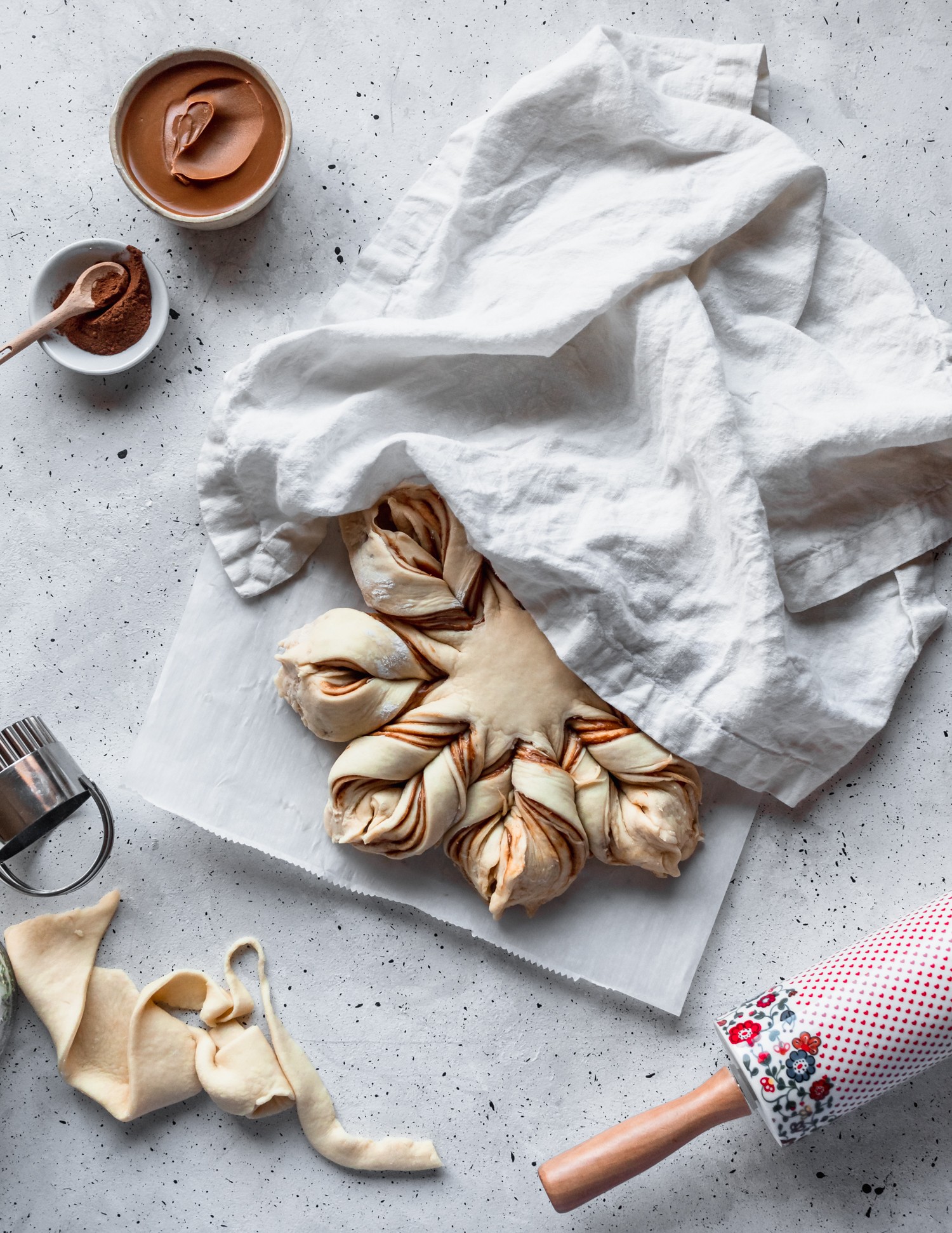 How long should sweet roll dough rise?