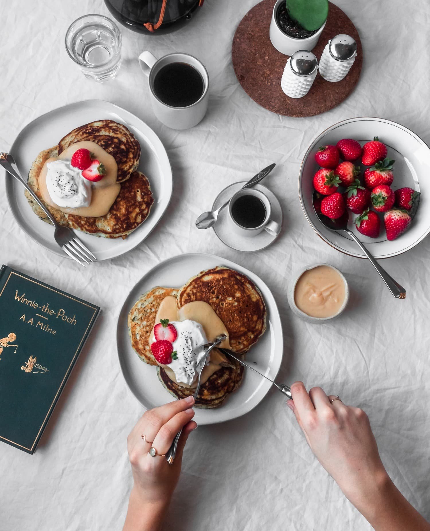 The best poppy seed pancakes ever!