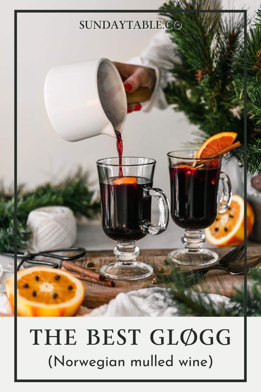 The Best Gløgg (Norwegian Mulled Wine) • Sunday Table