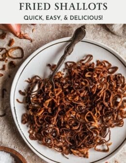 O que significa Crispy shallots? - Pergunta sobre a Inglês (Reino Unido)