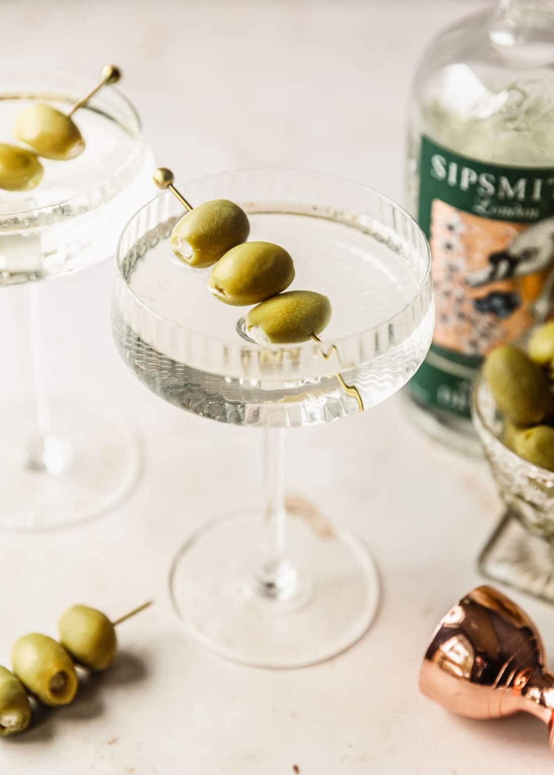 Freezer Door Martini with Lemon Bitters • Sunday Table