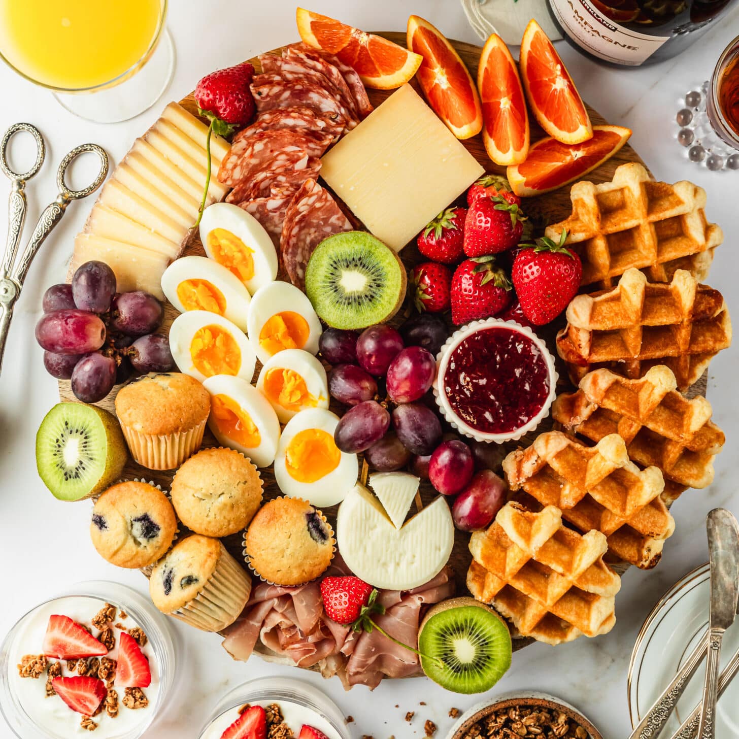 The Prettiest Brunch Charcuterie Board • Sunday Table