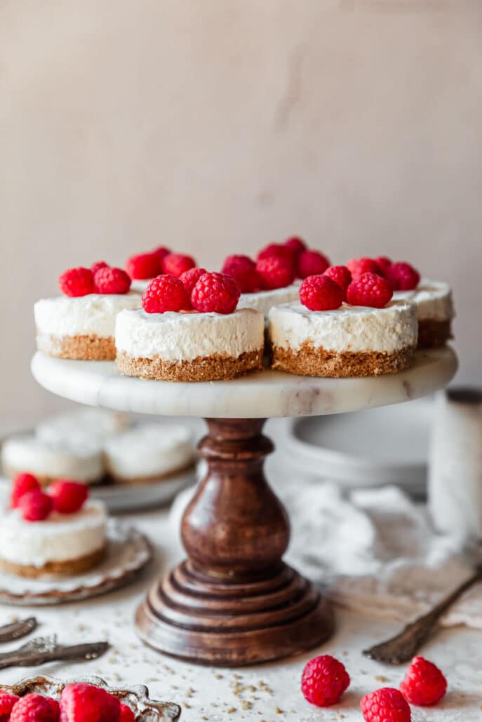 The Best No Bake Mini Cheesecakes • Sunday Table