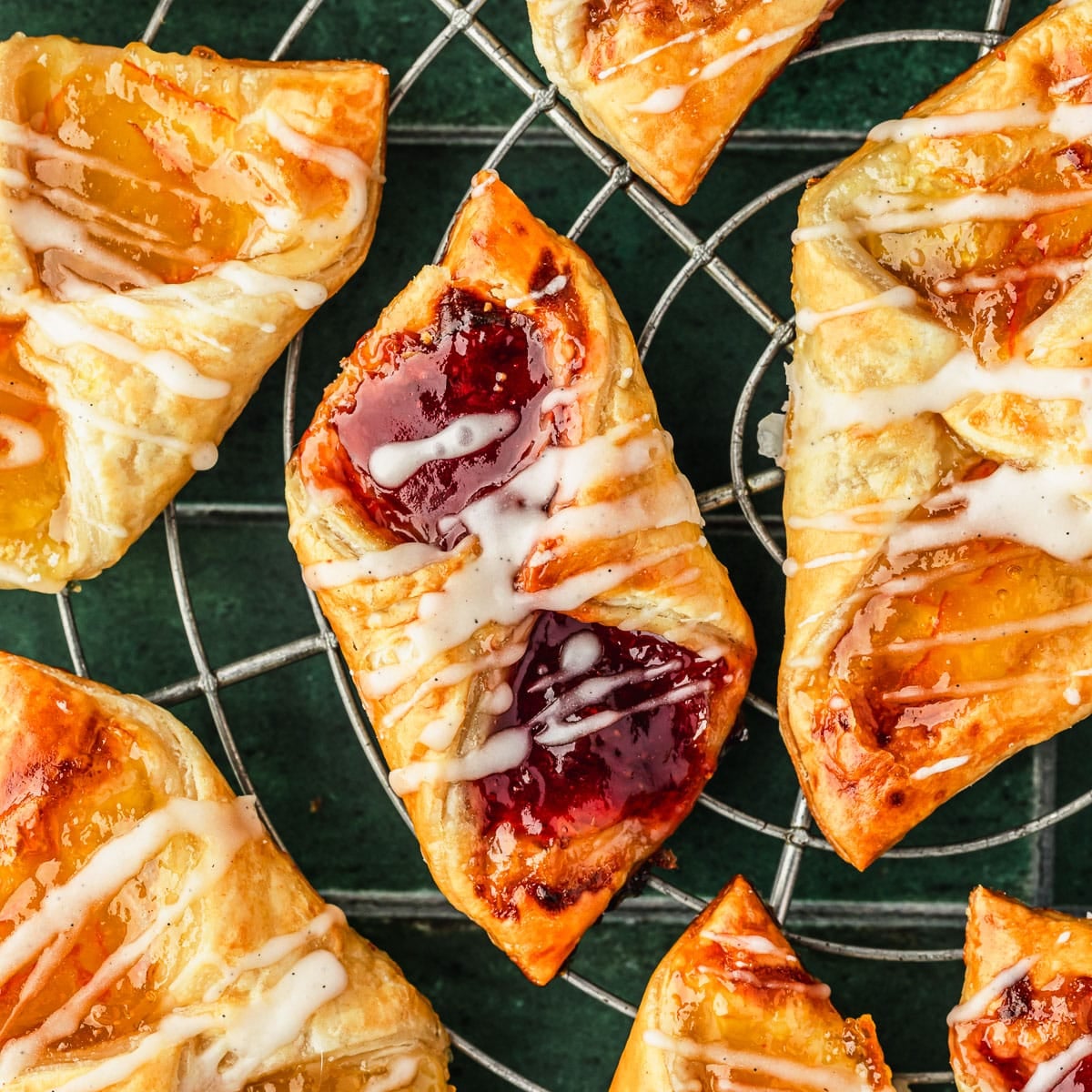 Easiest Ever Puff Pastry Jam Tarts • Sunday Table